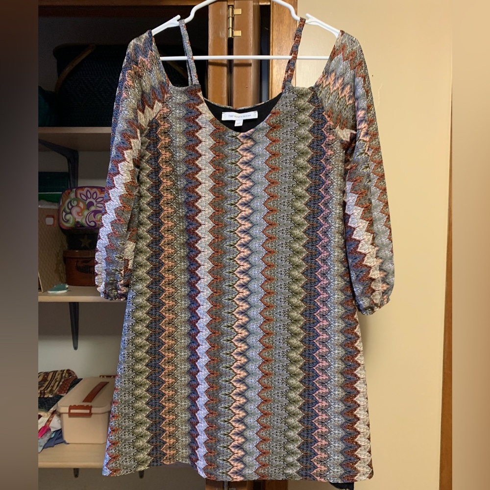 Vanity Room 70’s Style Tunic Dress